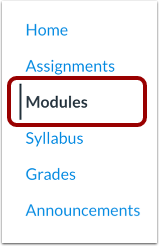 Open Modules