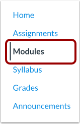 Open Modules