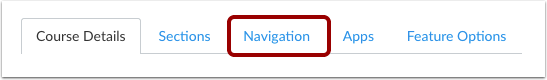 Open Navigation