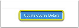 update course details