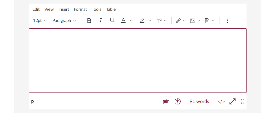 how to create a text entry box in canvas